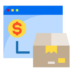 web flat icon