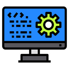 programming line icon