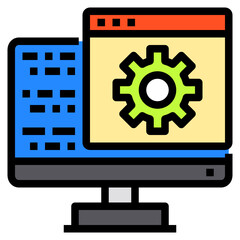 programming line icon