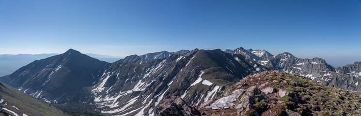 The Majestic Sangre de Cristo range, Colorado Rocky Mountains