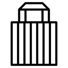 bag line icon