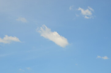 blue sky with clouds