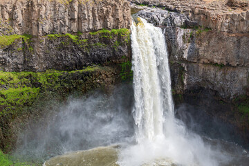 The waterfall at Palouse Falls State Park, Washington, USA