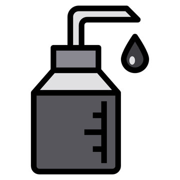gray soap dispenser with drop clip art preview