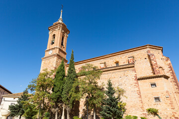 parish church of El Salvador in Tornos, province of Teruel, Aragon, Spain
