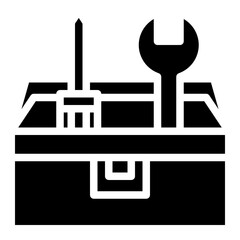 screwdriver glyph icon
