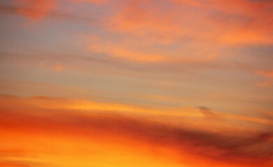 Sunset sky background