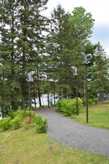 Clearwater lake in southern Quebec 