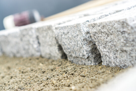Kopfsteinpflaster - Pflastersteine Granit 