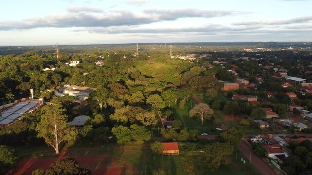 A green park in Nemby Asuncion - Paraguay