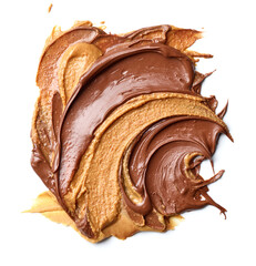 chocolate cream and peanut butter
