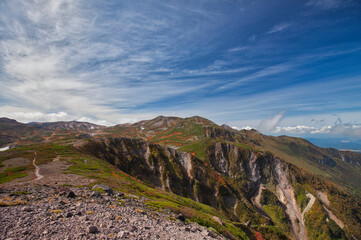Mt.Daisetsu, autumn 秋の大雪山系旭岳から黒岳縦走