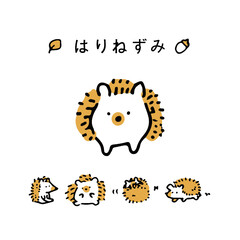 はりねずみイラスト