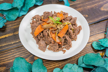 Delicious Korean Grilled Beef, Bulgogi