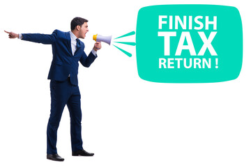 Concept of annual tax return submission