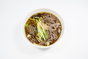 Korean Cold Buckwheat Noodles, 'Naengmemilguksu'