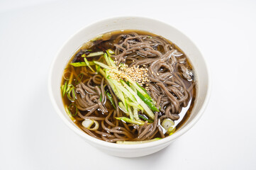Korean Cold Buckwheat Noodles, 'Naengmemilguksu'