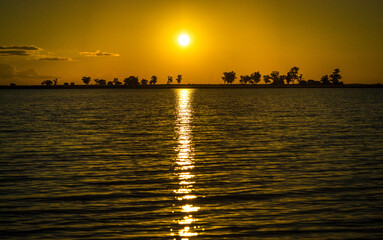 Atardecer en Esteros del Iberá
