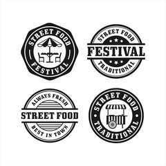 Street Food festival stamp collection