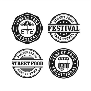 Street Food festival stamp collection