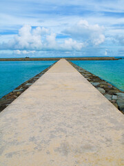 Pier and sea