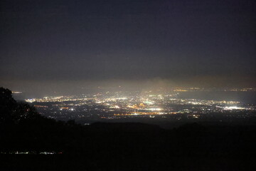 日本の鳥取県の大山の美しい景色