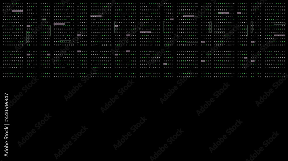 Aufkleber Cyber Crime concept : A programmer hacker trying to breached crypto currency address security by using algorithm source code to exploit weakness in password security