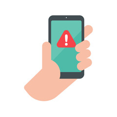 Yellow envelope. The concept of communication and email notification via online channels.