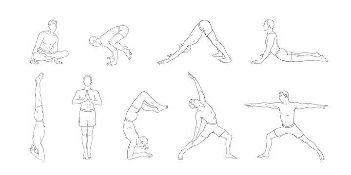 Yoga Sketches Images – Browse 34,128 Stock Photos, Vectors, and Video