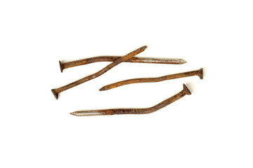 Old rusty nails