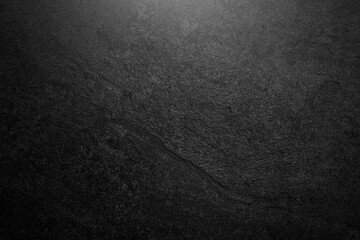 Black wall texture rough background dark stone wall or grunge background with black.