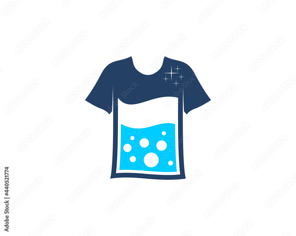 Canvas Prints t shirt with washing liquid inside