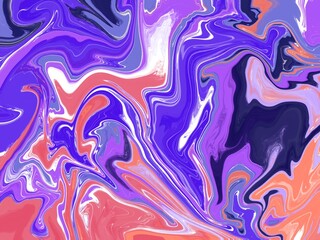 beautiful and colorful abstract paint