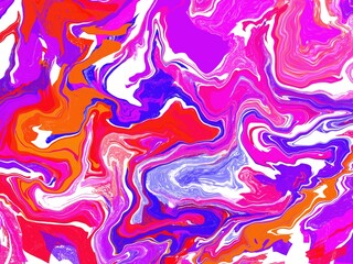 beautiful and colorful abstract paint