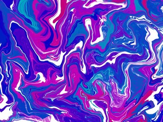 beautiful and colorful abstract paint