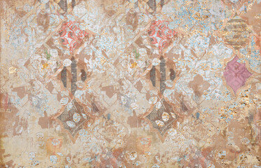 patina stone wall texture