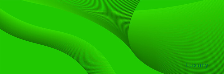 abstract green background wavy