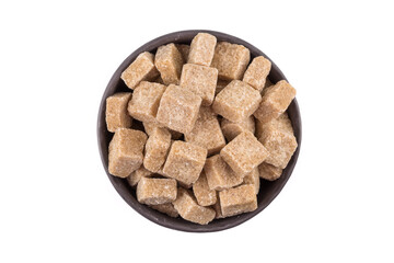 Cubes of brown sugar