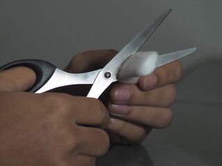 Close up shoot of vape / e cigarette