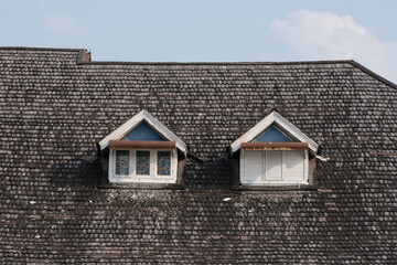 old house roof