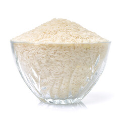 Rice  isolated on white background