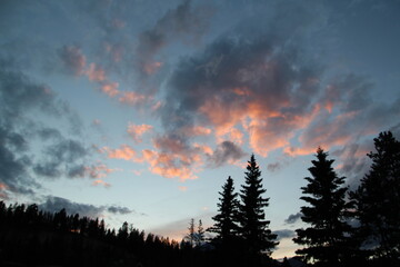 Sunsets Fire, Jasper National Park, Alberta