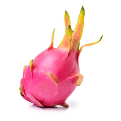  Pitaya or Dragon Fruit isolated against white background