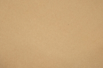 Texture of brown craft or kraft paper background, cardboard sheet, recycle carton paper, copy space for text.