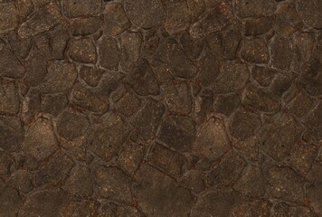Flagstone Floor background, close-up facade