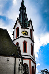 チェコ、チェスキークルムロフの情景