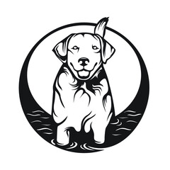 illustration of a dog