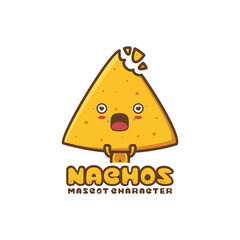Nachos mascot template.