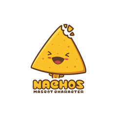 Nachos mascot template.