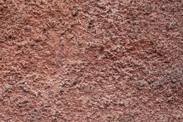 Old red paint on vintage wall